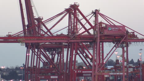 Canada-Vancouver-Red-Scaffolding