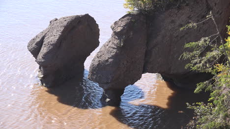 Kanada-Wasserblick-Bei-Hopewell-Rocks