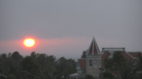 Florida-Key-West-Atardecer-Con-Techo-De-La-Casa