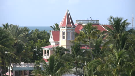 Florida-Key-West-Town-View-Of-Victorian-House