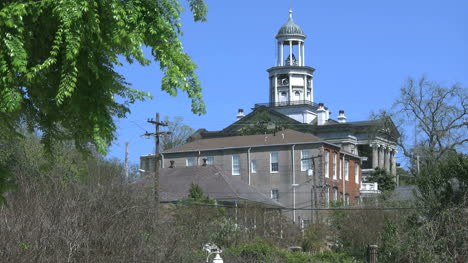 Mississippi-Vicksburg-Altstadt-Gerichtsgebäude
