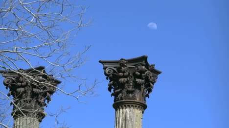 Mississippi-Windsor-Ruinas-De-Plantaciones-Con-Luna