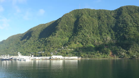 Docks-In-Amerikanisch-Samoa