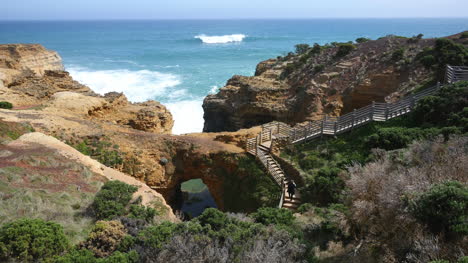 Australien-Great-Ocean-Road-Grotte-Aussicht