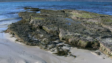 Australien-Murramarang-Strand-Ebbe-Felsen