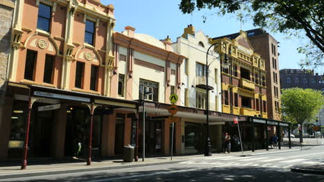 Australien-Sydney-Die-Felsen-Alte-Historische-Gebäude