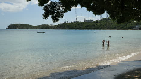 New-Caledonia-Noumea-People-In-Tranquil-Lagoon