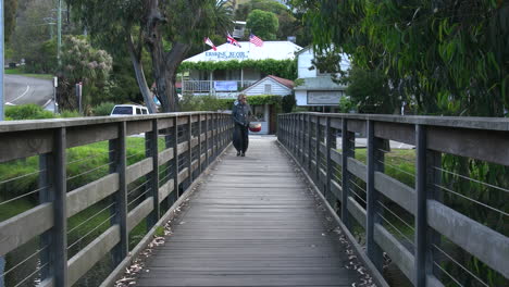 Australien-Great-Ocean-Road-Holzbrücke