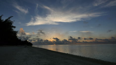 Aitutaki-Sonnenuntergang-Zeitraffer
