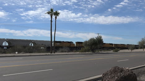 Arizona-Gila-Bend-Traffic-And-Train-Pan