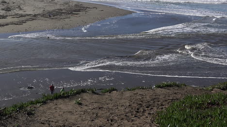 California-Salmon-Creek-Gezeitenbohrpfanne