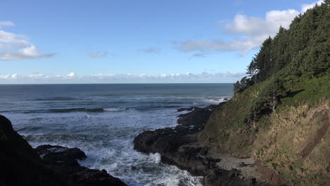 Oregon-Küste-Mit-Blick-Auf-Cape-Perpetua-Sound