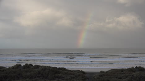 Oregon-Coastal-Rainbow-With-Surf