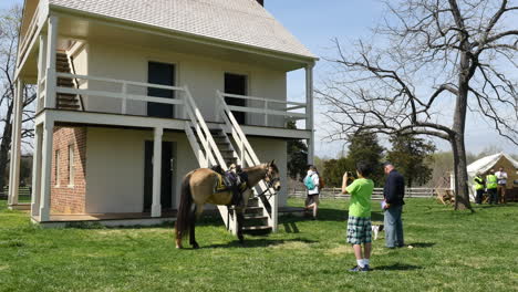 Virginia-Appomattox-Junge-Fotografiert-Haus-Picture