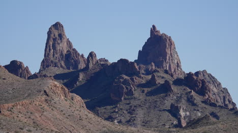 Texas-Big-Bend-Mule-Ears-With-Blue-Sky