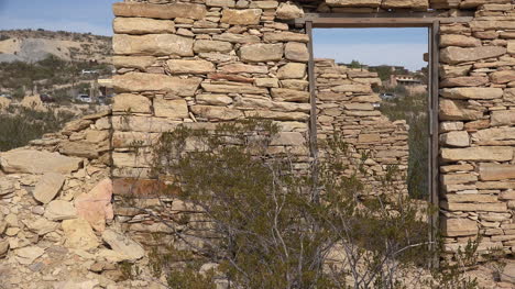 Texas-Terlingua-Stone-Ruin-With-Door-Zoom-Out
