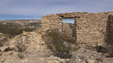 Texas-Terlingua-Stone-Ruin-With-Door