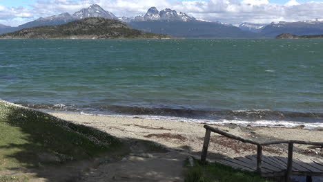 Argentina-Edge-Of-Beagle-Channel-Tilt-Up