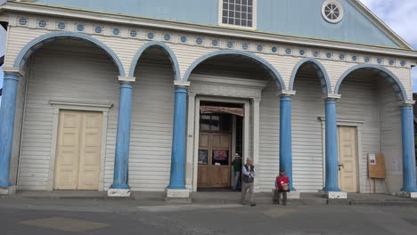 Chile-Chiloe-Chonchi-Tilts-Up-Church-Facade