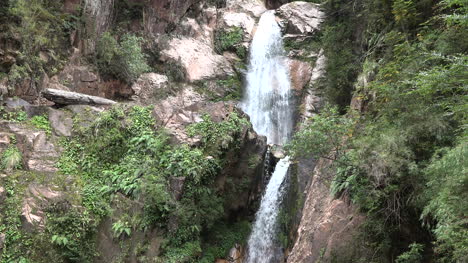 Chile-Patagonia-Double-Waterfall