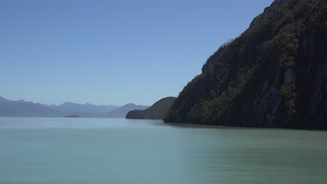 Chile-Rounding-Headland-In-Fjord