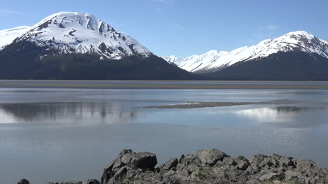 Montañas-De-Alaska-Por-Turnagain-Brazo-Pan