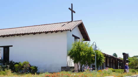 Kalifornien-Sonoma-Mission-Seitenansicht