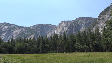 Kalifornien-Yosemite-Fällt-Zoom-In