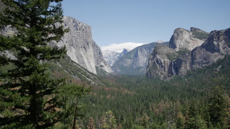 Kalifornien-Yosemite-Valley-Schöne-Aussicht