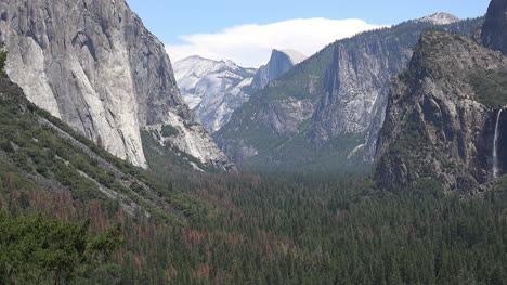 Kalifornien-Yosemite-Valley-Aussicht