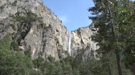 California-Yosemite-Waterfall-Over-Cliff