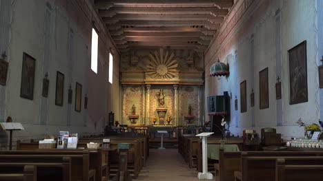 California-Mission-San-Miguel-Arcangel-Interior