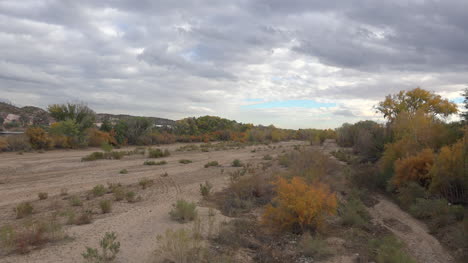 Arizona-Trockenflussbett-Bei-Wickenburg