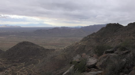 Arizona-Bewegtes-Sonnenlicht-Auf-Der-Piste-Zeitraffer