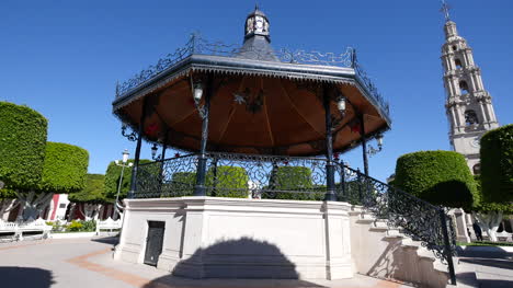 Mexico-San-Julian-Bandstand-In-Plaza