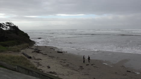 Oregon-Waves-Surge-Toward-Couple