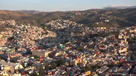 México-Guanajuato-Mañana-Vista-De-La-Ciudad