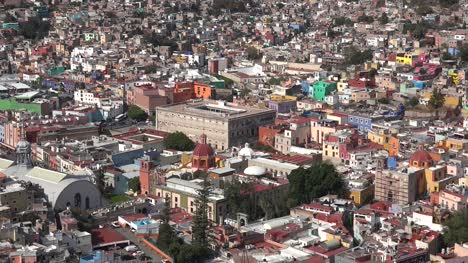 Mexiko-Guanajuato-Sonne-Auf-Berühmter-Festung