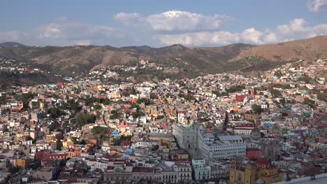 Mexico-Guanajuato-University-Afternoon-View-In-Shade