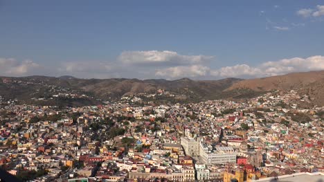 Mexiko-Guanajuato-Zoomt-Auf-Die-Kirche-Auf-Dem-Hügel