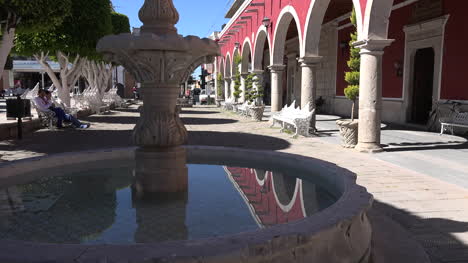 Mexico-San-Julian-Fountain-With-Reflection