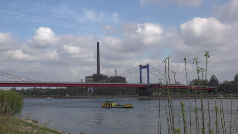 Germany-Clouds-Over-Rhine-Bridge-At-Duisburg