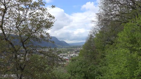 France-Cluses-View-Of-Valley-And-Town