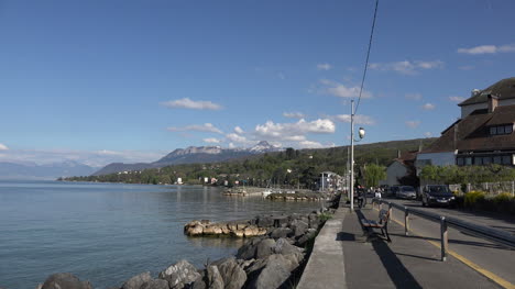 Frankreich-Lac-Leman-Seeufer