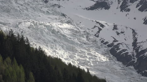 Frankreich-Mont-Blanc-Durcheinander-Gletscher