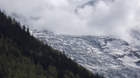 Francia-Mont-Blanc-Superficie-Del-Glaciar