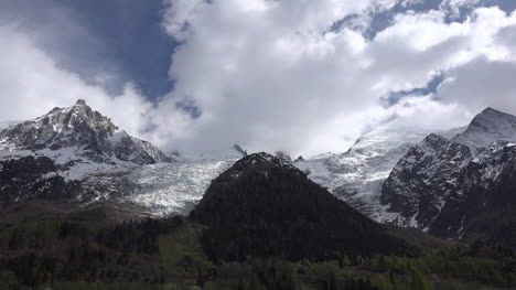 Frankreich-Mont-Blanc-Zwei-Gletscher-Einschließlich-Les-Bossons