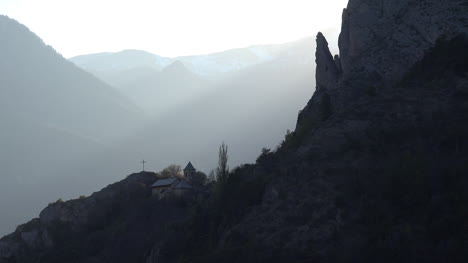 France-Church-At-Cliff-Edge