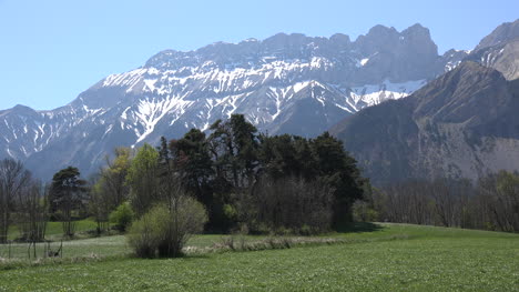 Francia-Vista-De-Cresta-En-Los-Alpes-Cerca-De-Brecha