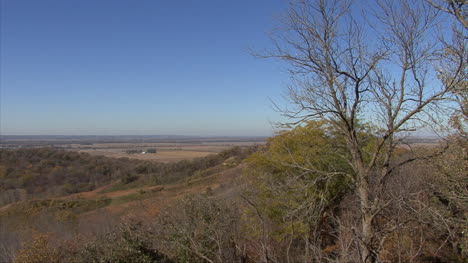 Nebraska-Aussicht-Von-Den-Lösshügeln